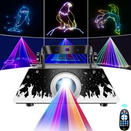 25 year new 3D full-color animated laser light APP, stage laser KTV, bar, private room, strobe beam 