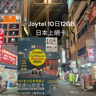 Joytel 日本數據卡 5/7/8/10/15/30日 SIM卡