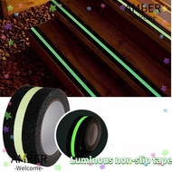 AMBER Skid Tape Luminous Tape Adhesive Warning Tape For Stair Treads