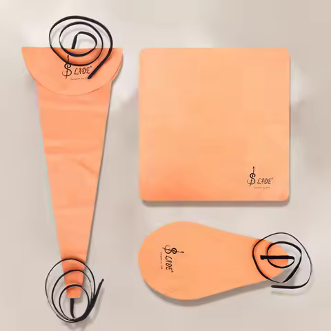 Saxophone Clarinet Cleaning Tools Kit Inner Chamber Cleaning Cloth 3 Pcs Cleaning Cloth Musical Inst