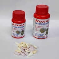 Renox Cats Ultra Multivitamin - Goat Milk Tablets (Vitamin Susu Kambing untuk Kucing)