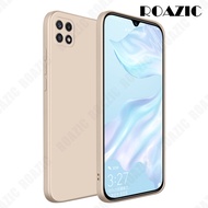 ROAZIC Ốp Điện Thoại Cho Samsung Galaxy A22 5G A22 4G A22 LTE Ốp Cạnh Vuông Silicon Mềm Lỏng Ốp Lưng
