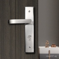 Stainless Steel Panel Lock Door Lock Mechanical Panel Handle Lock Door Lock Entry Door European Stan