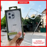 Ốp lưng Memumi Chính Hãng siêu mỏng trong suốt chống ố hoàn toàn cho iPhone 17 Pro Max 16 Pro Max 15