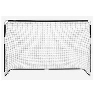 Galvanised Steel Football Goal Basic L (300 cm x 200 cm) - Black