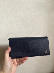 Agnes B. Navy Long Wallet 軍藍色長銀包