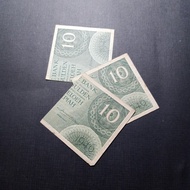 uang kuno 10 gulden federal senering VF