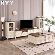 RLY Side Table Modern Minimalist Coffee Table Cream Style Living Room Side Table Living Room Antique