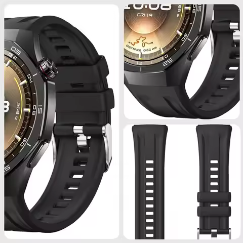 Sport Silicone Band for HUAWEI watch GT 6 Pro 46mm GT6 smartwatch Accessories Bracelet Correa Replac