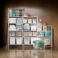 IKEA SAMLA Clear Box With Lid 39x28x14 Cm./11 Liters Stackable To Fit Other Sizes**Order More Than 1