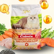 5Plus Catmix Chicken Floss mixed with Chicken Floss for cats