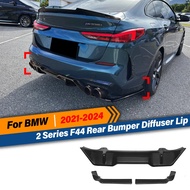 For BMW 2 Series F44 2021 2022 2023 2024 Car Rear Bumper Diffuser Lip Rear Side Splitters Spoiler Li