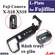 Fujifilm XS10 X-S10 | Lplate bracket báng tay cầm Fujifilm XS10 rig cage giá đỡ đế thép khung bảo vệ