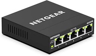 NETGEAR 5 Port Gigabit Ethernet Managed Network Switch (GS305E) - Desktop or Wall Mount, Home Networ