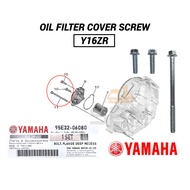 Y16ZR OIL FILTER COVER SCREW SKRU PENAPIS MINYAK HITAM CAP PENUTUP SKREW SKRU