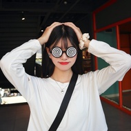 Crazy decorative glasses party graduation season photo prop dizzy glasses