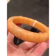 (New!) Orange Calcite Bangle (61.5mm)