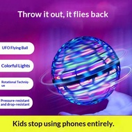 UFO Magic Flying Ball Spinning Ball Intelligent Induction Flying Luminous Suspension Ball Toy