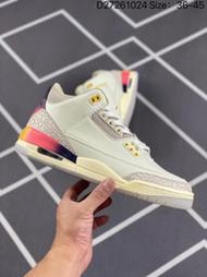 J Balvin x Nike Air Jordan 3 聯名款 漸變彩虹笑臉 AJ3 3代 aj3 聯名白藍紅 籃球