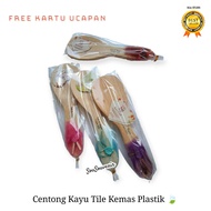 souvenir centong kayu 50 pcs / souvenir centong kayu Kemasan / centong kayu souvenir pernikahan unik