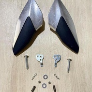 Foot Step Pcx 150 Rear Footrest Pcx 150 1 Set Aluminum Coverset Right Leftpin