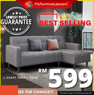 SAPPHIRE L Shape Sofa L Shape Murah Sofa Ruang Tamu Living Room Furniture
