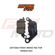 DAYTONA BRAKE PAD FRONT FOR NVX 100% ORIGINAL