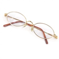 Excellent condition Cartier Vintage Trinity Oval Lens Eyeglasses, Gold, Size 49□19, Prescription, Ma