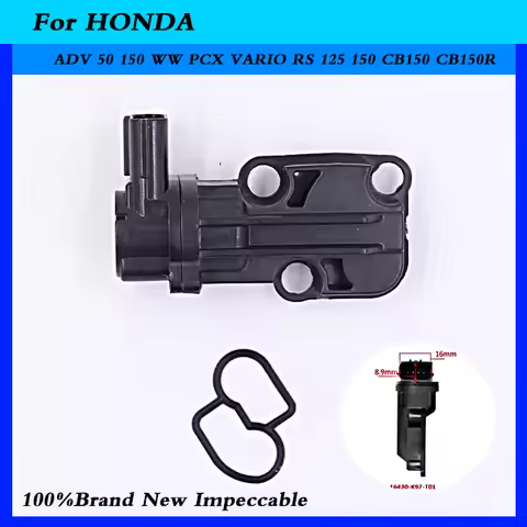 16430-K97-T01 Motorcycle Accessory Air Idle Control Valve For HONDA ADV 50 150 WW PCX VARIO RS 125 1