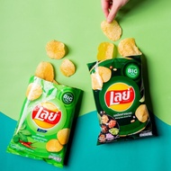 Thailand LAY'S Potato Chips LAYS Squid/Shrimp Flavor Thai Biscuits Snacks