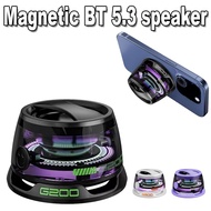 G200 Magnetic Portable Bluetooth Speaker Mini Wireless Portable Water Proof Sound Box Bluetooth 5.3 