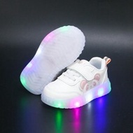 6 Pairs Of Fashionable All-Season Baby & Toddler Girls Shoes, PU Leather Material, White Sneakers, C