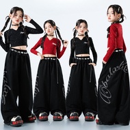 Hiphop Costume Kids Crop Top Kids Girl Jazz Dance Costume Kids Kids Dance Outfit Hip Hop Shirt Kpop 