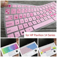 ✨[15 colors] 14 Inch Laptop Keyboard Cover Protector for HP Pavilion 14 Series Notebook Skin 14q-cs0001TX I5-8250U 14s-d