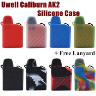 [Ship Today] Uwell Caliburn AK2/KOKO 2 Protective Case Texture Silicone Skull Case for Uwell Caliburn AK2 KOKO 2 Pod Kit Silicone Cover Case with Free Lanyard