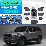 Heat insulation For Lexus GX J250 250 LC250 2024~2026 Windshield Side Window Magnetic Sunshade Car M
