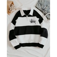 Sweater rugby stusy sweater unisex