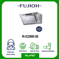 FR-SC2090R-SM FUJIOH INCLINED DESIGN HOOD- SILVER METALLIC