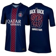25/26 PSG home jersey DEMBELE HAKIMI 25 26 27 children's 2026 football shirt
