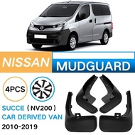 For Nissan 2010-2019 Succe NV200 4pcs Car Fender Mudguard Mud Flaps Guard Splash Flap Car Accessorie