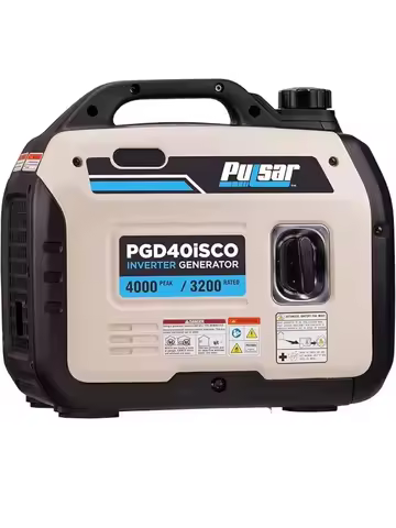 BestsellerPGD40ISCO Ultra Light Quiet 4000W Portable Gas Inverter Generator