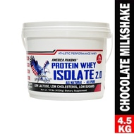 America Pharma Whey Isolate 3.0 Chocolate 10lbs 4.5kg - Low Lactose, Low Sugar High Quality Whey Pro