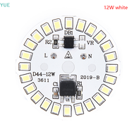 💖【Lowest price】YUE หลอดไฟ LED แพทช์โคมไฟ SMD แผ่นโมดูลวงกลมหลอดไฟสำหรับหลอดไฟ