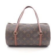 路易威登 Papillon 26 舊式單肩背包 M51366 Monogram 皮革 棕色 LV