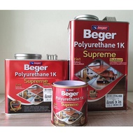 0.3 ลิตร เบเยอร์ โพลียูรีเทน 1K ซูพรีม เอาท์ดอร์ (Beger Polyurethane 1K Supreme Outdoor) ทาเฟอร์นิเจอร์ ผนัง พื้น ทนแดด