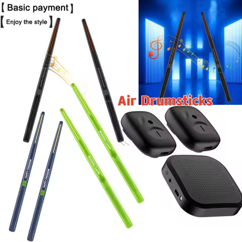 Somatosensory Virtual Drum Kit Electronic Air Drum with Drumsticks Portable Smart Electronic Drum Se