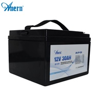 Anern 12V 50ah แบตเตอรี่ลิเธียม แบตเตอรี่ LiFePO4 แบตเตอรี่ลิเธียม 12.8V 640Wh แบตเตอรี่พลังงานแสงอา