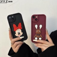 Photo Frame Case For iPhone 14 14 Pro 13 Pro Max 12 11 X XR XS Max 7+ 8+ se2 Case Anti drop Soft Silicone 3D Luxury Cartoon Sticker Full Package Shockproof Phone Protection Case