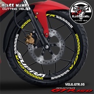 CUTTING STICKER RIM GTR - STICKER LIST VARIATION TIRE/VELG HONDA GTR 05