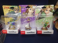 全新 Nintendo Switch Amiibo Link 林克 Zelda 刹爾達公主 Young Link